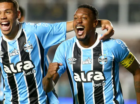 Edenílson marca, mas Grêmio sofre empate do Santos