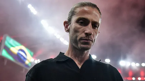 Filipe Luís, técnico do Flamengo. Foto: Thiago Ribeiro/AGIF