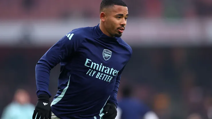 Gabriel Jesus pode jogar no Flamengo. Foto: Alex Pantling/Getty Images