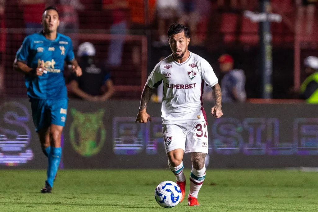 Lucho Acosta foi destaque em Sport x Fluminense. Foto: Rafael Vieira/AGIF