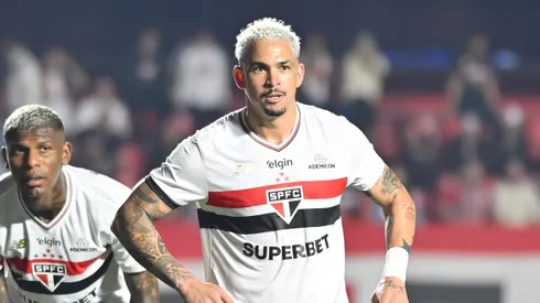 SP – SAO PAULO – 29/09/2025 – BRASILEIRO A 2025, SAO PAULO X CEARA – Luciano jogador do Sao Paulo durante partida contra o Ceara no estadio Morumbi pelo campeonato Brasileiro A 2025. Foto: Jota Erre/AGIF
