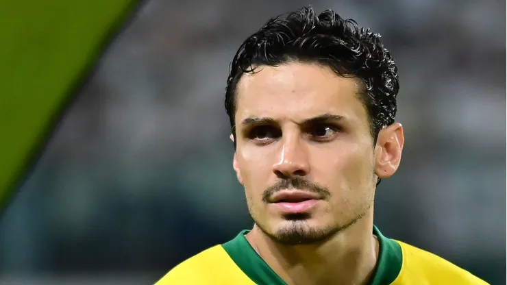 Veiga foi titular em Palmeiras x Vasco.