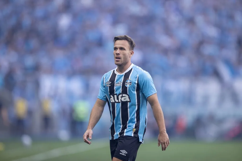 Arthur volta ao Grêmio após sete anos na Europa. Foto: Liamara Polli/AGIF