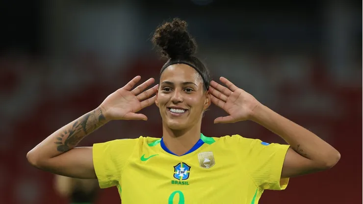 Amanda Gutierres, do Palmeiras (Photo by Franklin Jacome/Getty Images)