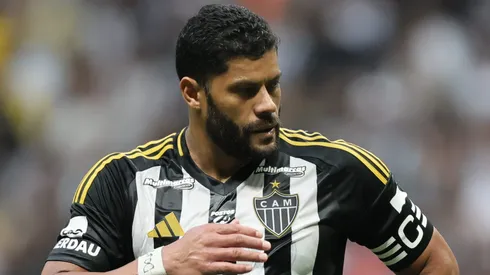 Hulk durante confronto contra o Santos no Brasileirão 2025. Foto: Gilson Lobo/AGIF