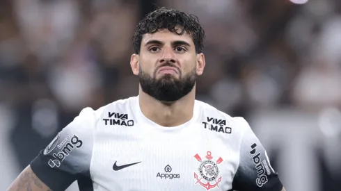 Yuri Alberto em campo pelo Corinthians. Foto: Marcello Zambrana/AGIF