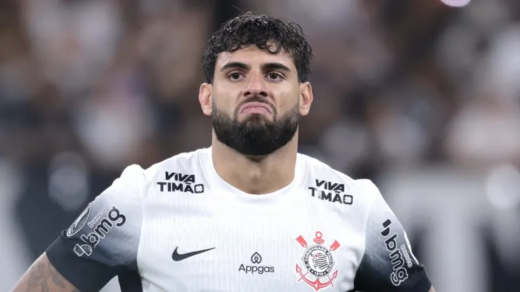 Yuri Alberto em campo pelo Corinthians. Foto: Marcello Zambrana/AGIF