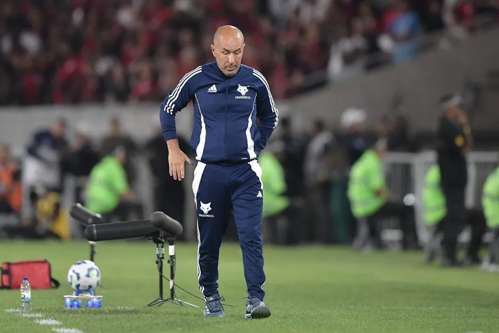 Leonardo Jardim técnico do Cruzeiro durante partida contra o Flamengo – Foto: Thiago Ribeiro/AGIF