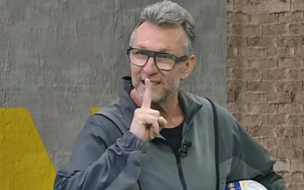 Neto durante programa ‘Os Donos da Bola’. Foto: reprodução|Band