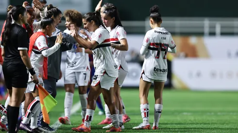 São Paulo larga na frente no grupo C da Libertadores Feminina (Foto: Reprodução/Conmebol/X)
