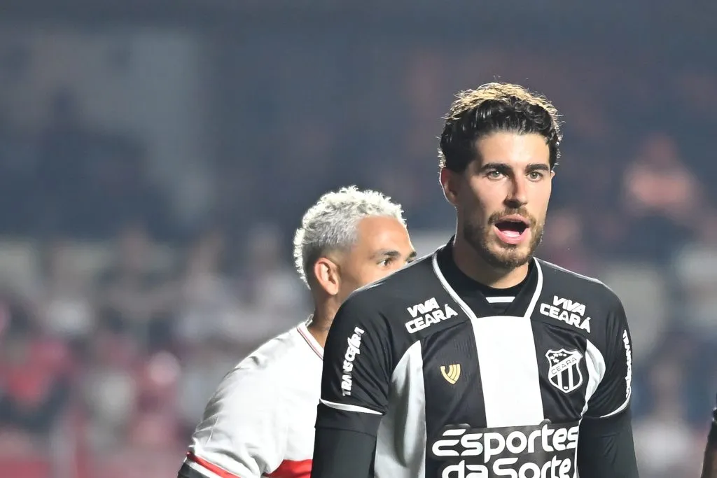 SP – SAO PAULO – 29/09/2025 – BRASILEIRO A 2025, SAO PAULO X CEARA – Pedro Raul jogador do Ceara durante partida contra o Sao Paulo no estadio Morumbi pelo campeonato Brasileiro A 2025. Foto: Jota Erre/AGIF
