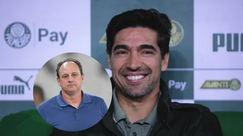 Palmeiras provoca Rogério Ceni nas redes sociais (Imagem: Ettore Chiereguini/AGIF/ Thiago Ribeiro/AGIF)
