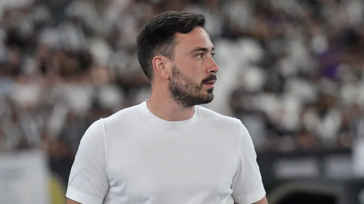 Davide Ancelotti, técnico do Botafogo. Foto: Thiago Ribeiro/AGIF