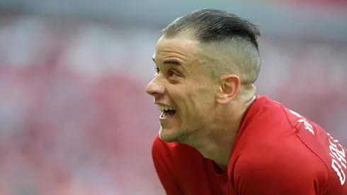 D'Alessandro comemora gol durante partida no Beira Rio pelo Brasileiro B 2017.