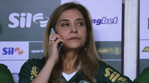 Leila Pereira, presidente do Palmeiras. Foto: Ettore Chiereguini/AGIF
