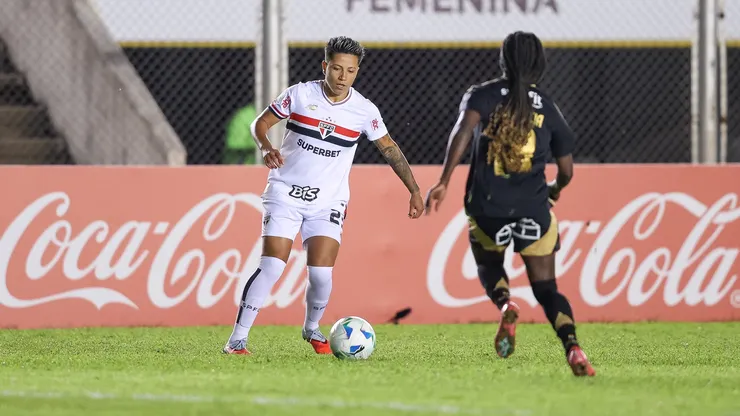 São Paulo não faz boa atuação e perde para o Colo-Colo (Foto: Reprodução/Conmebol/X)