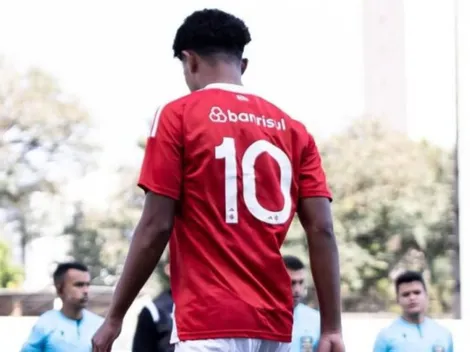 Promessa João Kempes inicia carreira profissional no Internacional