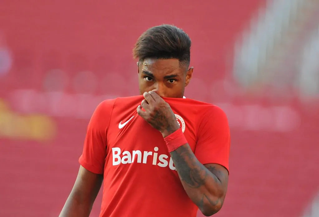 Porto Alegre – RS – 29/09/2016 – BRASILEIRO A / INTER X SANTA CRUZ – Jogador vitinho do Internacinal   campeonato Brasileiro A 2016 no estadio Beira Rio . Foto: Ricardo Rimoli/AGIF