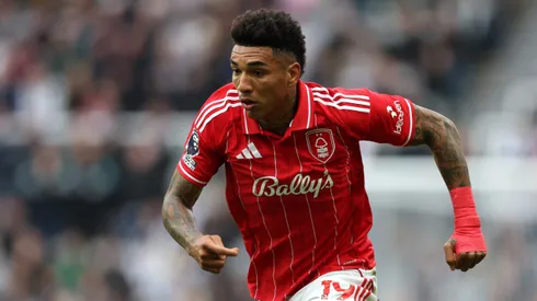 NEWCASTLE UPON TYNE, ENGLAND – OCTOBER 05: Igor Jesus of Nottingham Forest during the Premier League match between Newcastle United and Nottingham Forest at St James' Park on October 05, 2025 in Newcastle upon Tyne, England. (Photo by George Wood/Getty Images)