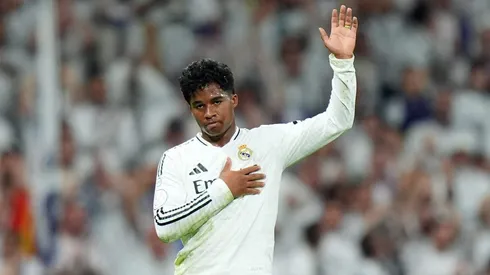 Endrick durante confronto contra o Real Sociedad na Copa do Rei.