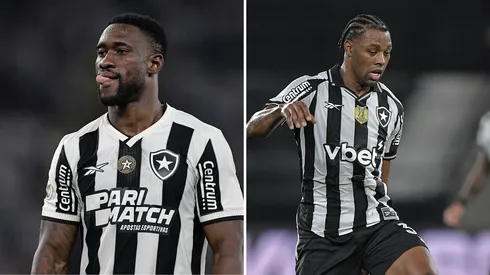 Fotos: Thiago Ribeiro/AGIF – Bastos e Kaio Pantaleão, zagueiros do Botafogo.