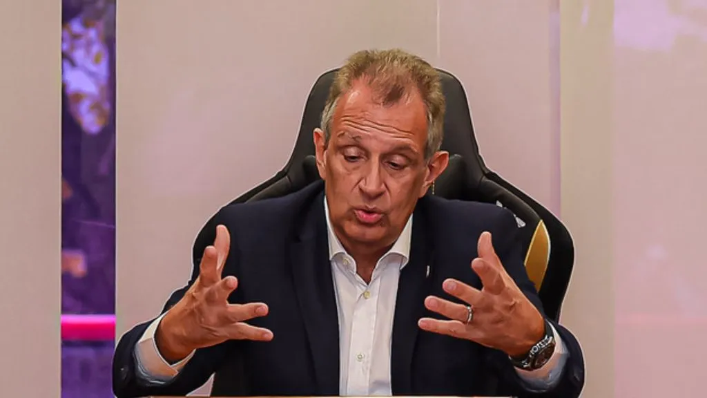 BAP, presidente do Flamengo. Foto: Paula Reis/Flamengo