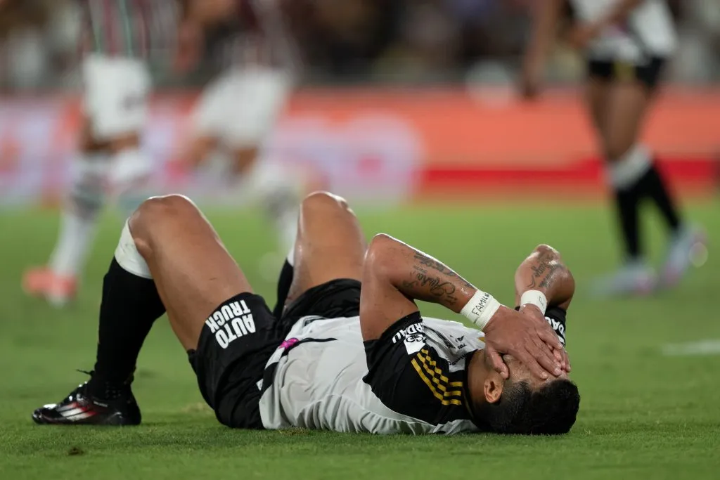 Hulk jogador do Atletico-MG durante partida contra o Fluminense no estadio Maracana pelo campeonato Brasileiro A 2025. Foto: Jorge Rodrigues/AGIF
