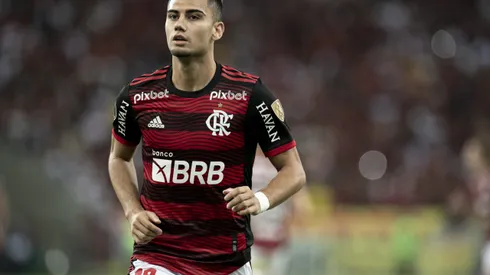RJ – Rio de Janeiro – 24/05/2022 – COPA LIBERTADORES 2022, FLAMENGO X SPORTING CRISTAL – Andreas Pereira jogador do Flamengo durante partida contra o Sporting Cristal no estadio Maracana pelo campeonato Copa Libertadores 2022. Foto: Jorge Rodrigues/AGIF
