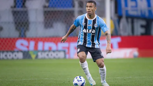 RS – PORTO ALEGRE – 24/09/2025 – BRASILEIRO A 2025, GREMIO X BOTAFOGO – Marcos Rocha jogador do Gremio durante partida contra o Botafogo no estadio Arena do Gremio pelo campeonato Brasileiro A 2025. Foto: Maxi Franzoi/AGIF