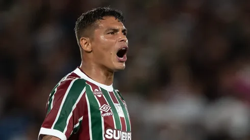 RJ – RIO DE JANEIRO – 04/10/2025 – BRASILEIRO A 2025, FLUMINENSE X ATLETICO-MG – Thiago Silva jogador do Fluminense durante partida contra o Atletico-MG no estadio Maracana pelo campeonato Brasileiro A 2025. Foto: Jorge Rodrigues/AGIF