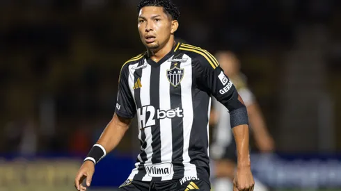 RONY jogador do Atletico-MG durante partida contra o Mirassol no estadio Jose Maria de Campos Maia pelo campeonato Brasileiro A 2025.