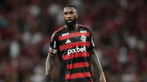Gerson jogador do Flamengo durante partida contra o Marica no estadio Maracana pelo campeonato Carioca 2025. Foto: Thiago Ribeiro/AGIF
