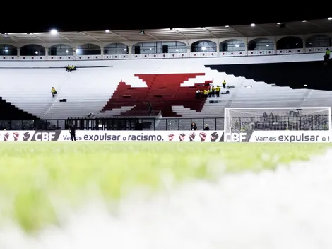 Vasco anuncia tratamento no gramado de São Januário