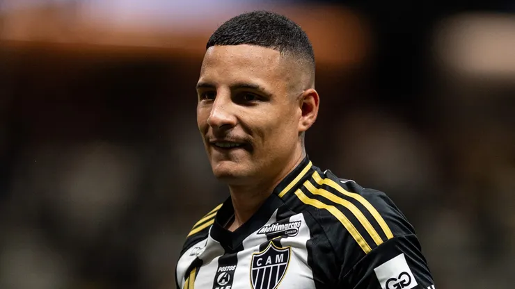 MG - BELO HORIZONTE - 08/10/2025 - BRASILEIRO A 2025, ATLETICO-MG X SPORT - Arana jogador do Atletico-MG durante partida contra o Sport no estadio Arena MRV pelo campeonato Brasileiro A 2025. Foto: Alessandra Torres/AGIF