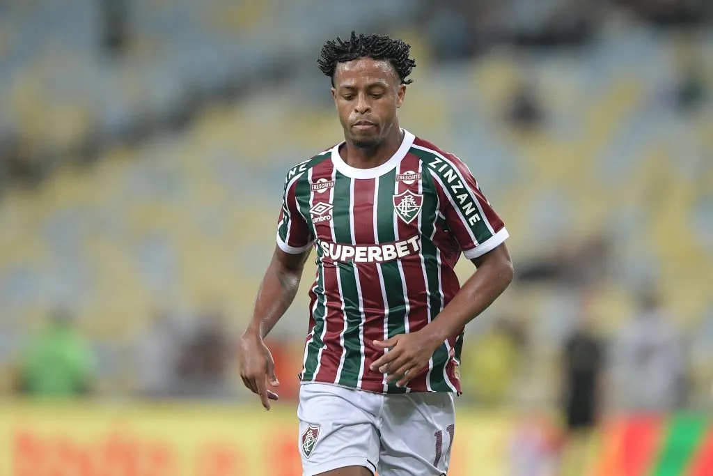 Keno atuando no Fluminense – Foto: Thiago Ribeiro/AGIF