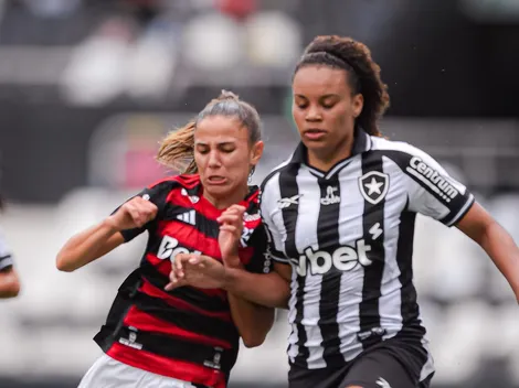 Botafogo e Flamengo ficam no empate de 1 a 1 no Carioca Feminino