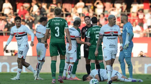 São Paulo x Palmeiras polêmico pelo Brasileirão 2025. Foto: Marcello Zambrana/AGIF