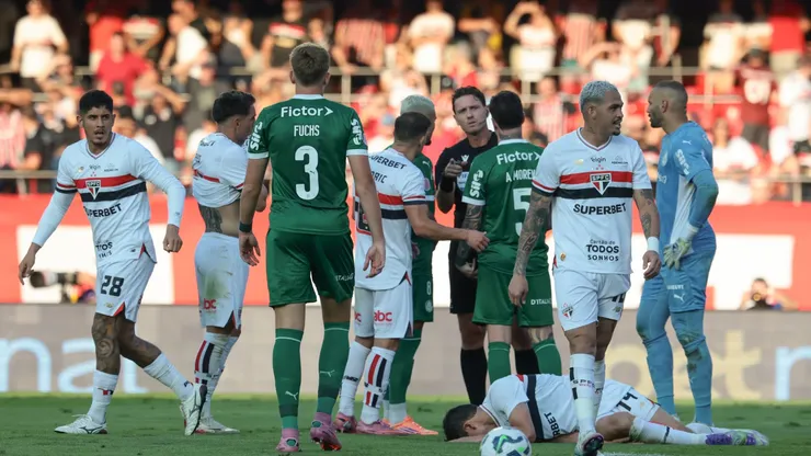 São Paulo x Palmeiras polêmico pelo Brasileirão 2025. Foto: Marcello Zambrana/AGIF