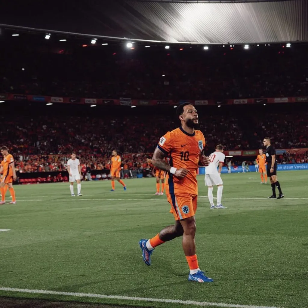 Memphis Depay se pronunciou – Foto: Reprodução/Instagram.