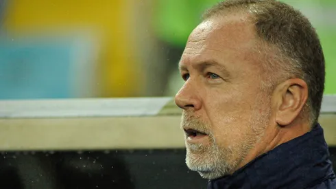Mano Menezes tecnico do Palmeiras durante partida contra o Fluminense no estadio Maracana pelo campeonato Brasileiro A 2019.
