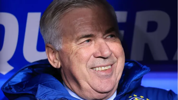Carlo Ancelotti em partida do Brasil diante da Bolívia. (Photo by Buda Mendes/Getty Images)