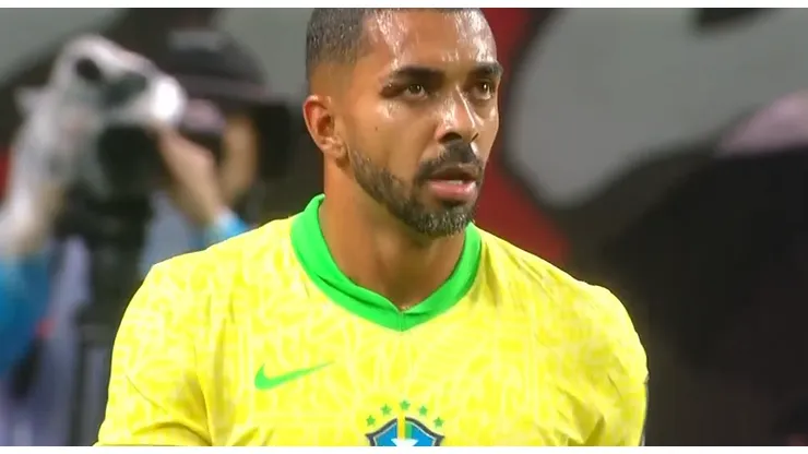 Paulo Henrique estreou pela Seleção Brasileira contra a Coreia do Sul. Reprodução/TV Globo
