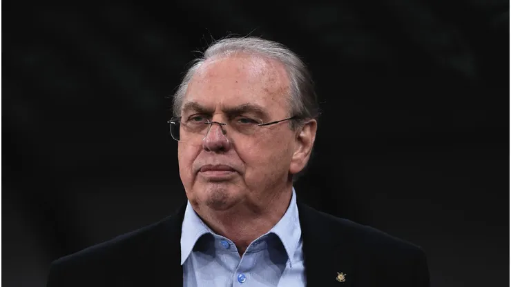 SP - SAO PAULO - 30/07/2025 - COPA DO BRASIL 2025, CORINTHIANS X PALMEIRAS - Osmar Stabile presidente do Corinthians durante partida contra o Palmeiras no estadio Arena Corinthians pelo campeonato Copa Do Brasil 2025. Foto: Ettore Chiereguini/AGIF