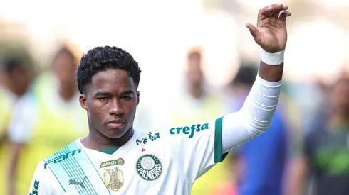 Endrick jogador do America-MG durante partida contra o Palmeiras no estadio Independencia pelo campeonato Brasileiro A 2023.