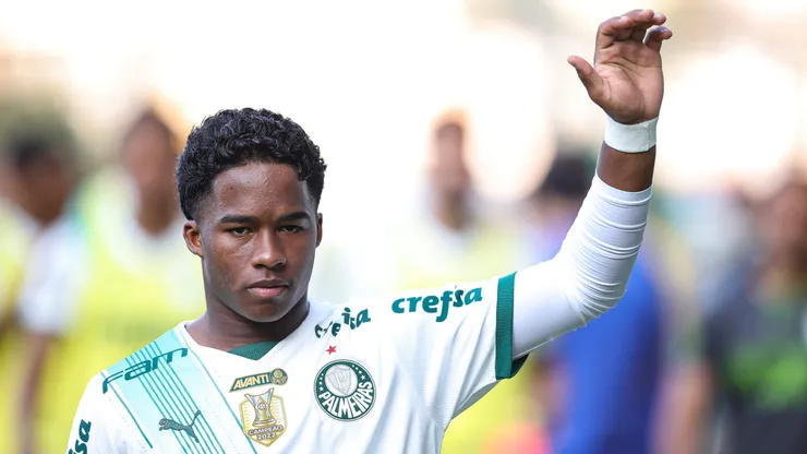 Endrick jogador do America-MG durante partida contra o Palmeiras no estadio Independencia pelo campeonato Brasileiro A 2023.