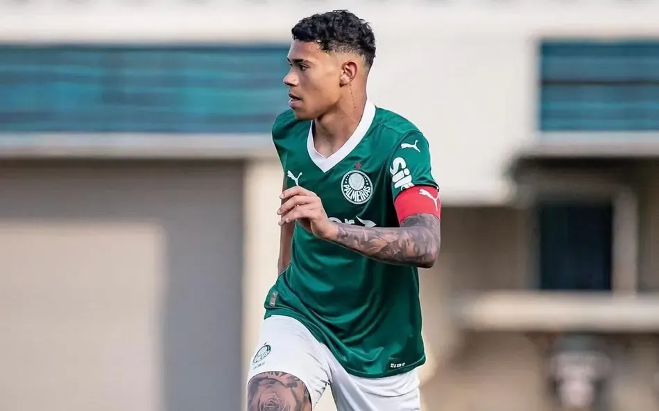 Luis Pacheco, do sub-17 do Palmeiras.