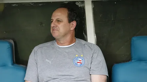 Rogerio Ceni tecnico do Bahia durante partida contra o Palmeiras no estadio Fonte Nova pelo campeonato Brasileiro A 2025. Foto: Marcio Jose/AGIF