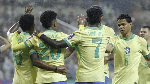 Jogadores do Brasil em amistoso com Coreia do Sul. Foto: Rafael Ribeiro/CBF
