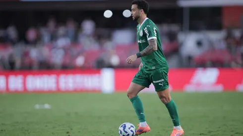 SP – SAO PAULO – 05/10/2025 – BRASILEIRO A 2025, SAO PAULO X PALMEIRAS – Felipe Anderson jogador do Palmeiras durante partida contra o Sao Paulo no estadio Morumbi pelo campeonato Brasileiro A 2025. Foto: Ettore Chiereguini/AGIF