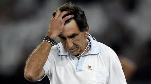 RJ – RIO DE JANEIRO – 27/02/2025 – RECOPA SUL-AMERICANA 2025, BOTAFOGO X RACING – Gustavo Costas tecnico do Racing durante partida contra o Botafogo no estadio Engenhao pelo campeonato Recopa Sul-americana 2025. Foto: Alexandre Loureiro/AGIF